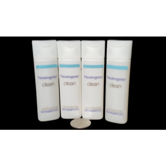 4x Neutrogena Clean Normalizing Shampoo Travel 24ml Hotel-Feeling at Home ! - Picture 1 of 1